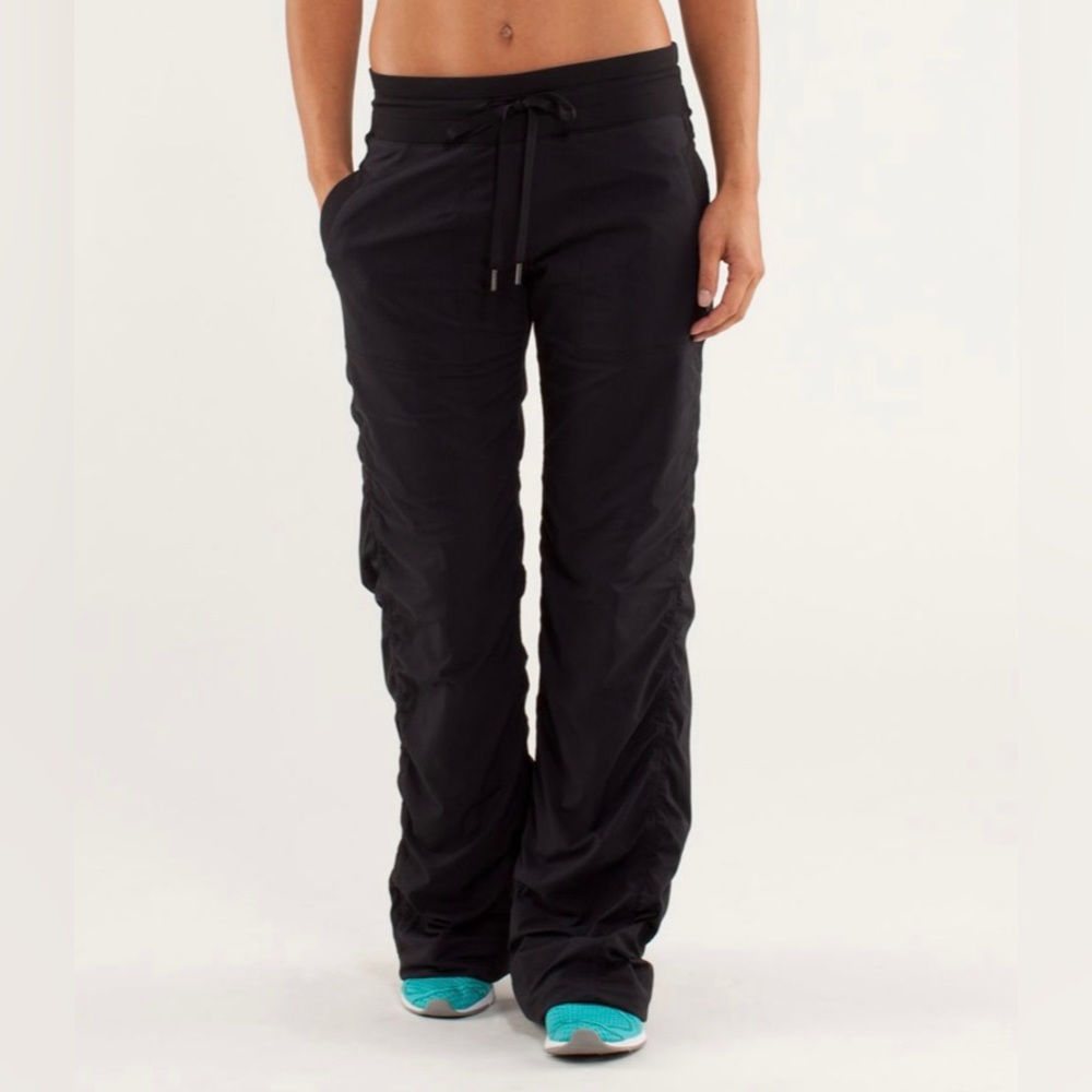 Lululemon Dance Studio Pant Black (Lined) size 8